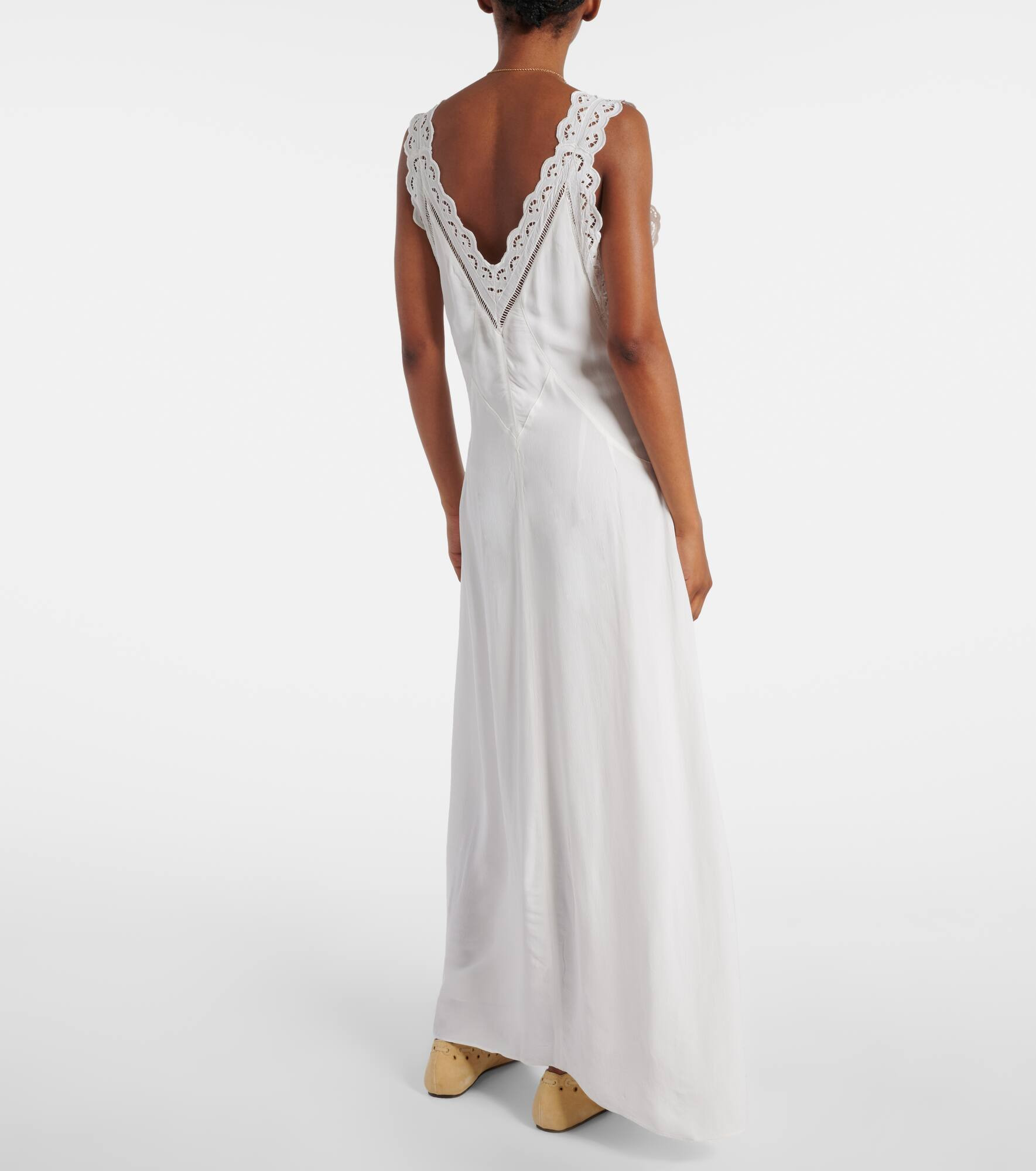 Freda broderie anglaise maxi dress - 3