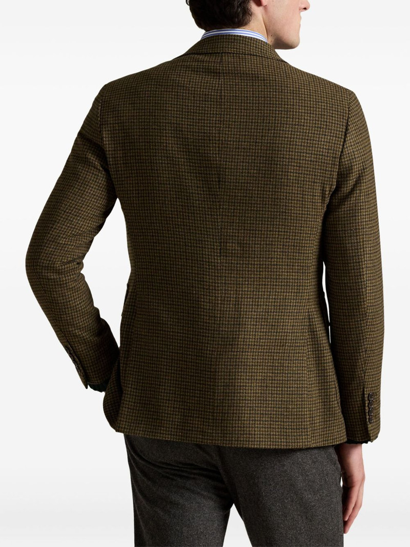 houndstooth single-breasted blazer 4