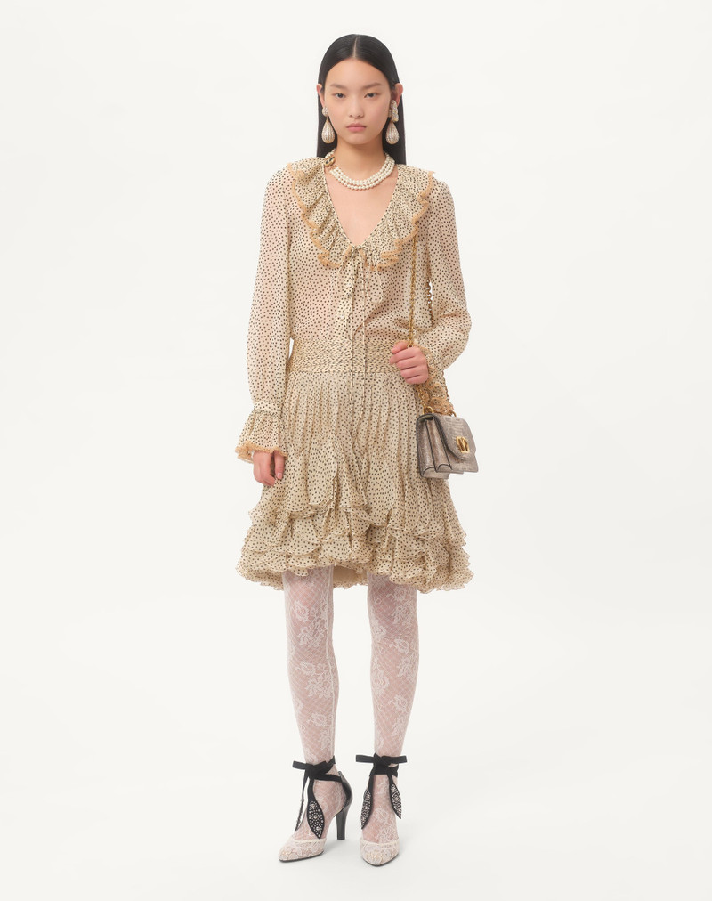 Valentino LIGHT GEORGETTE SHIRT WITH PLUSDEPOIS PRINT outlook