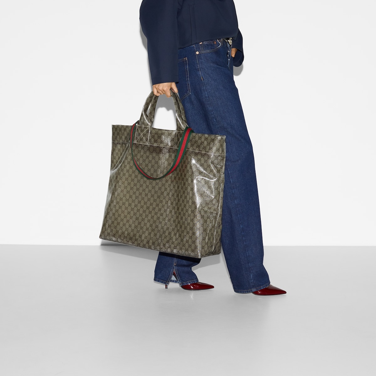 GG see-through tote bag - 3