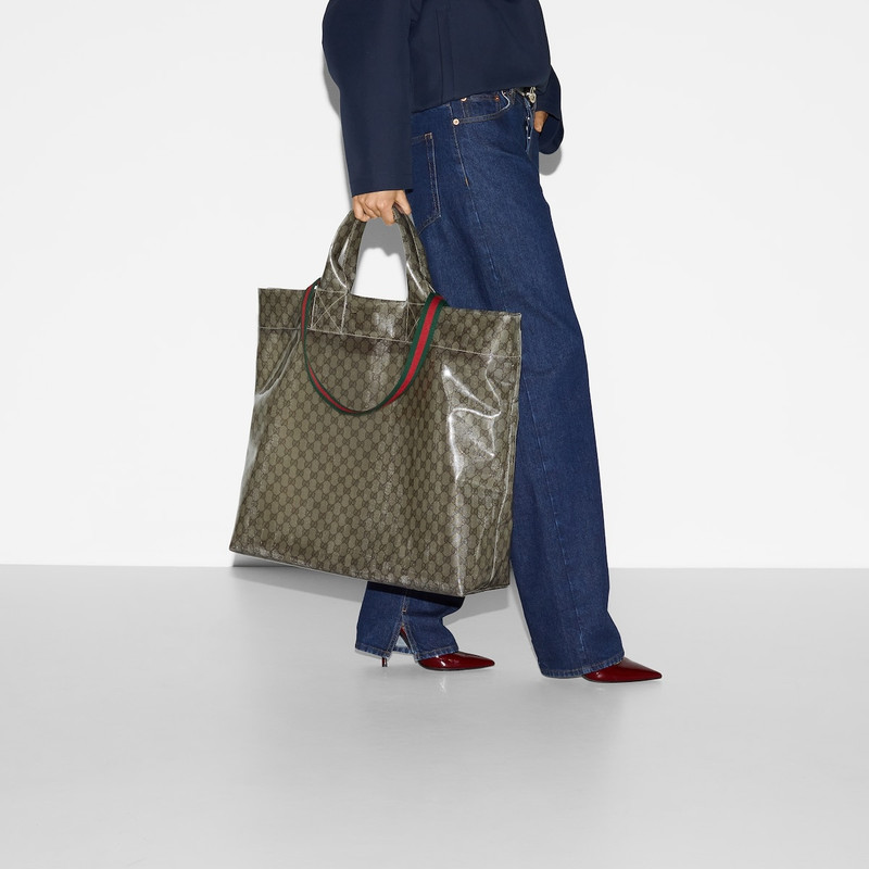 GG see-through tote bag 3
