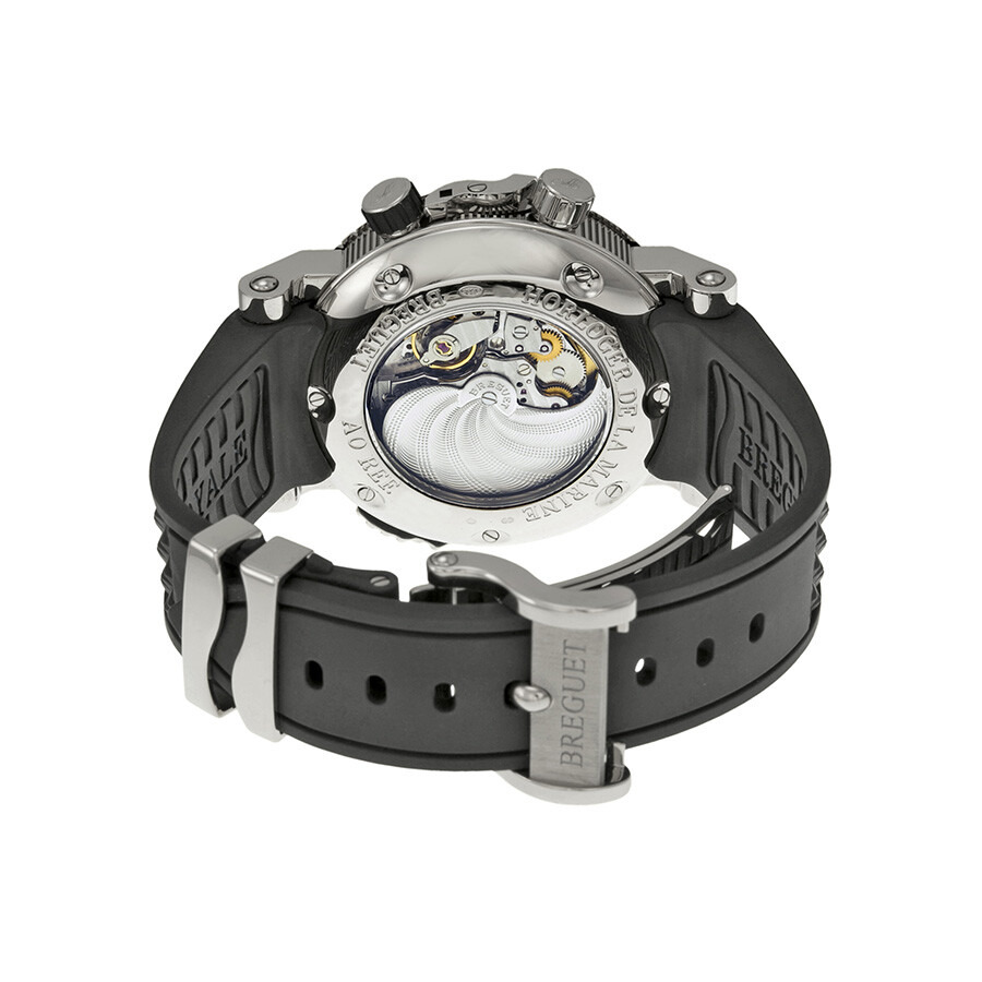 Pre-owned Breguet Marine Silver Dial Men's Watch 5847BB/12/5ZV - 3