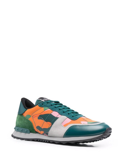 Valentino Rockrunner Camouflage low-top sneakers outlook