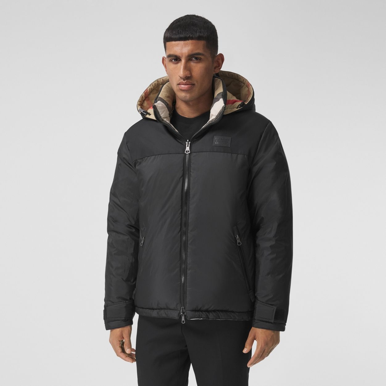 【送料&関税込】Burberry Reversible Jacket BURBERRY - Check Nylon Reversible Jacket Burberry