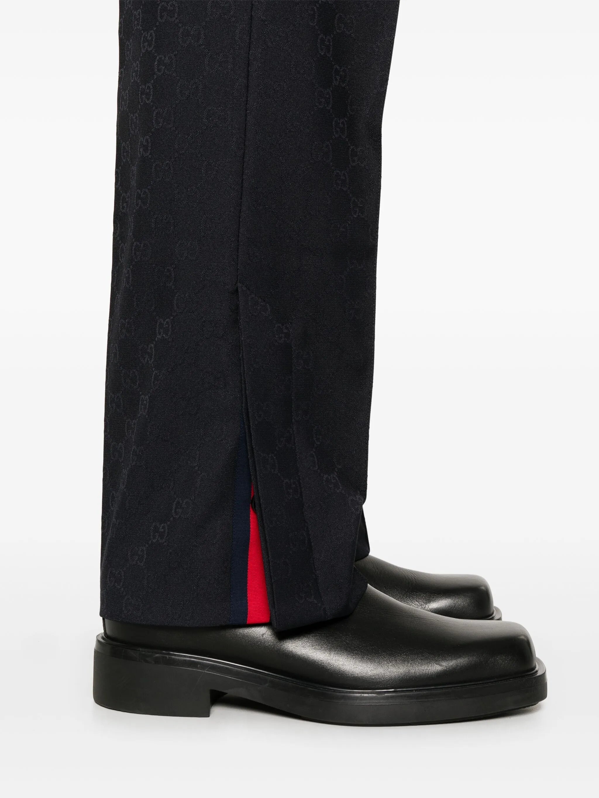 GG Supreme-jacquard Straight Trousers - 4