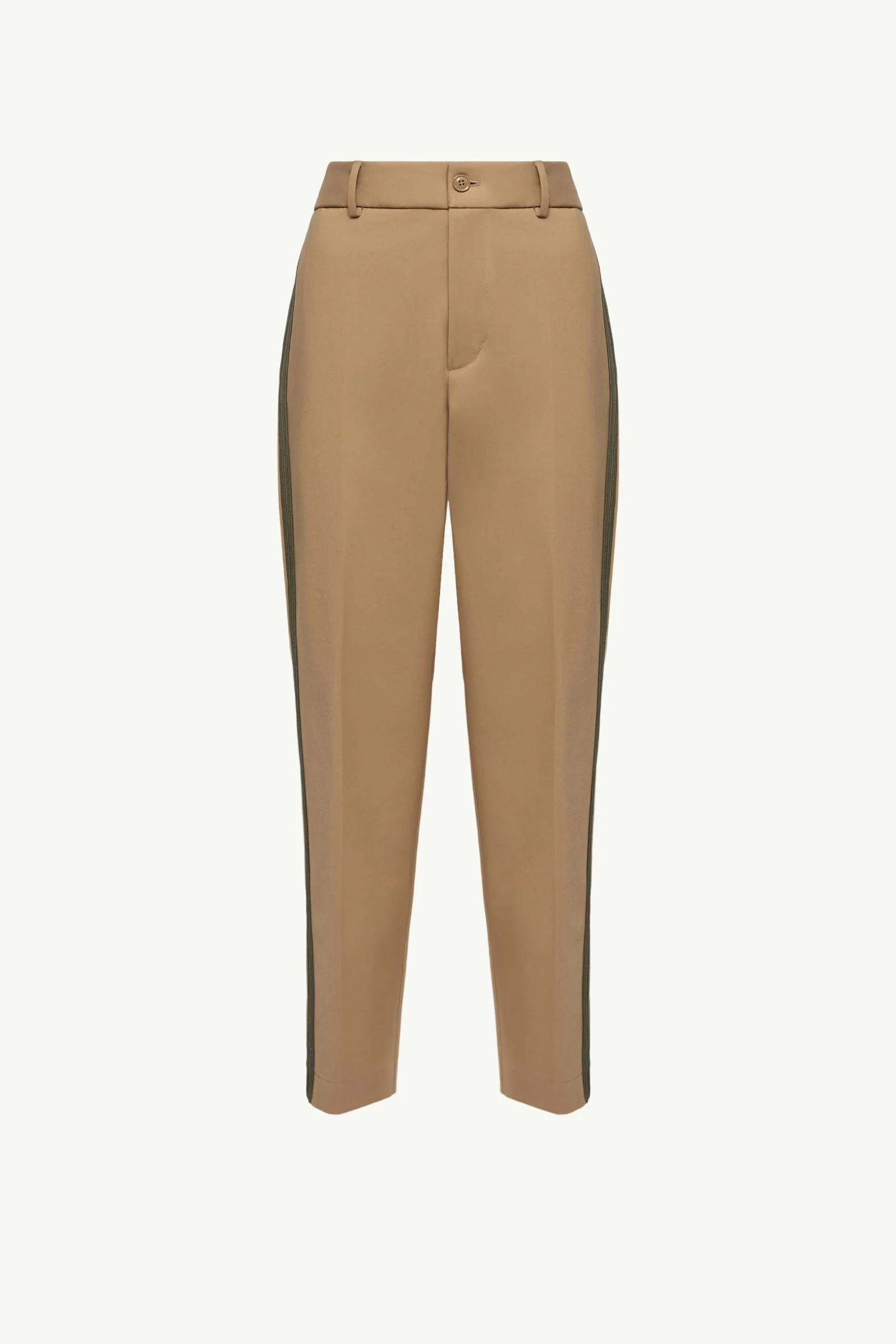 Tailored Cotton Blend Pants - 1