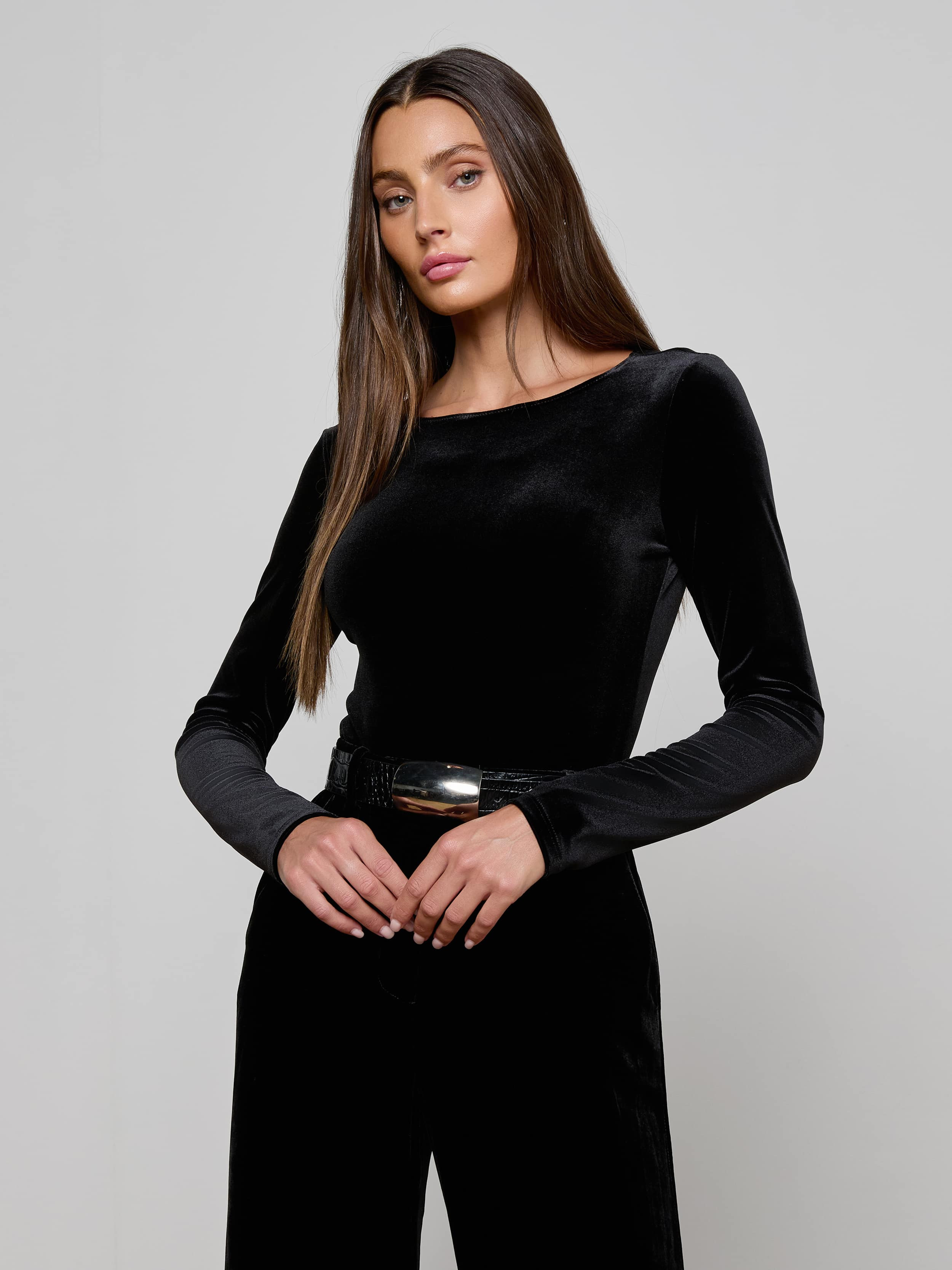 Seraphine Velvet Bodysuit - 2