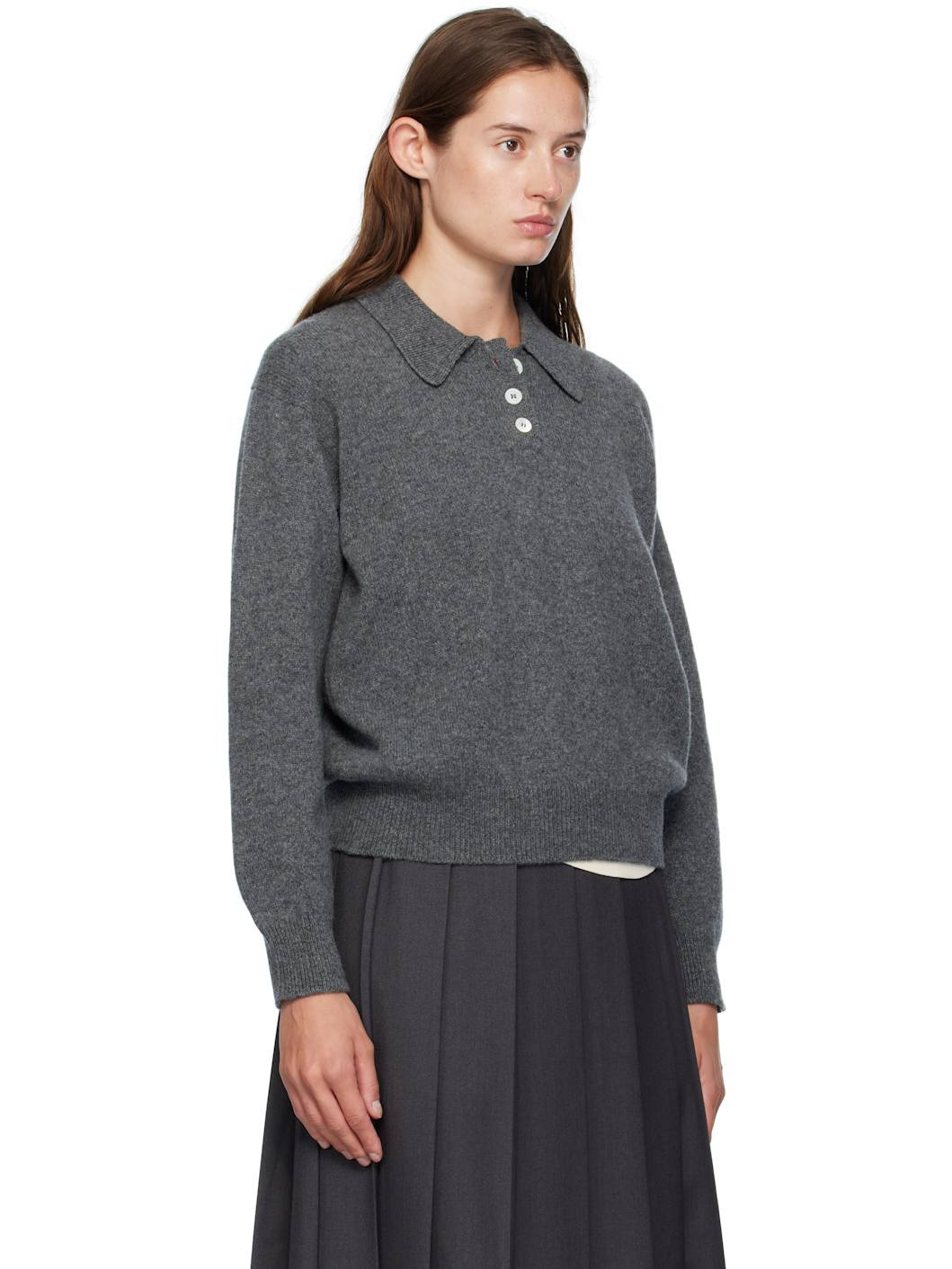 Gray Edith Polo - 2