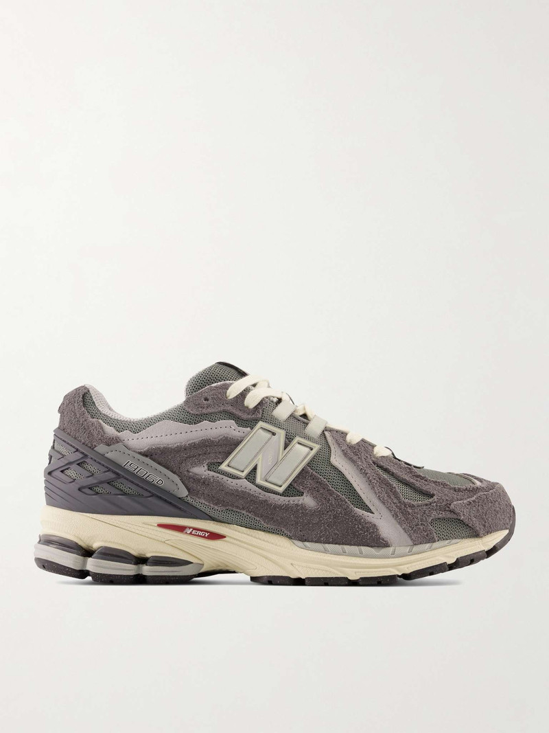 1906 Protection Pack Brushed-Suede and Mesh Sneakers - 1