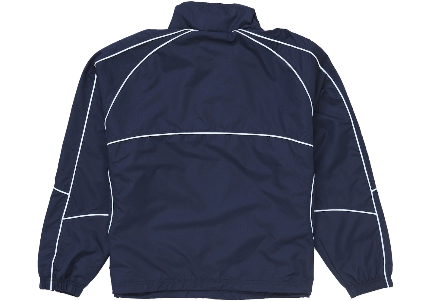 Reflective Piping Pullover Navy - 2