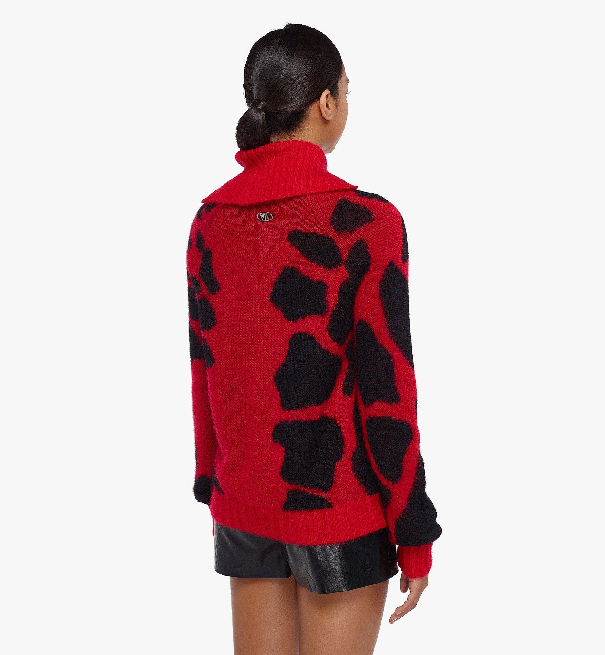 Women’s Mohair Jacquard Sweater - 4