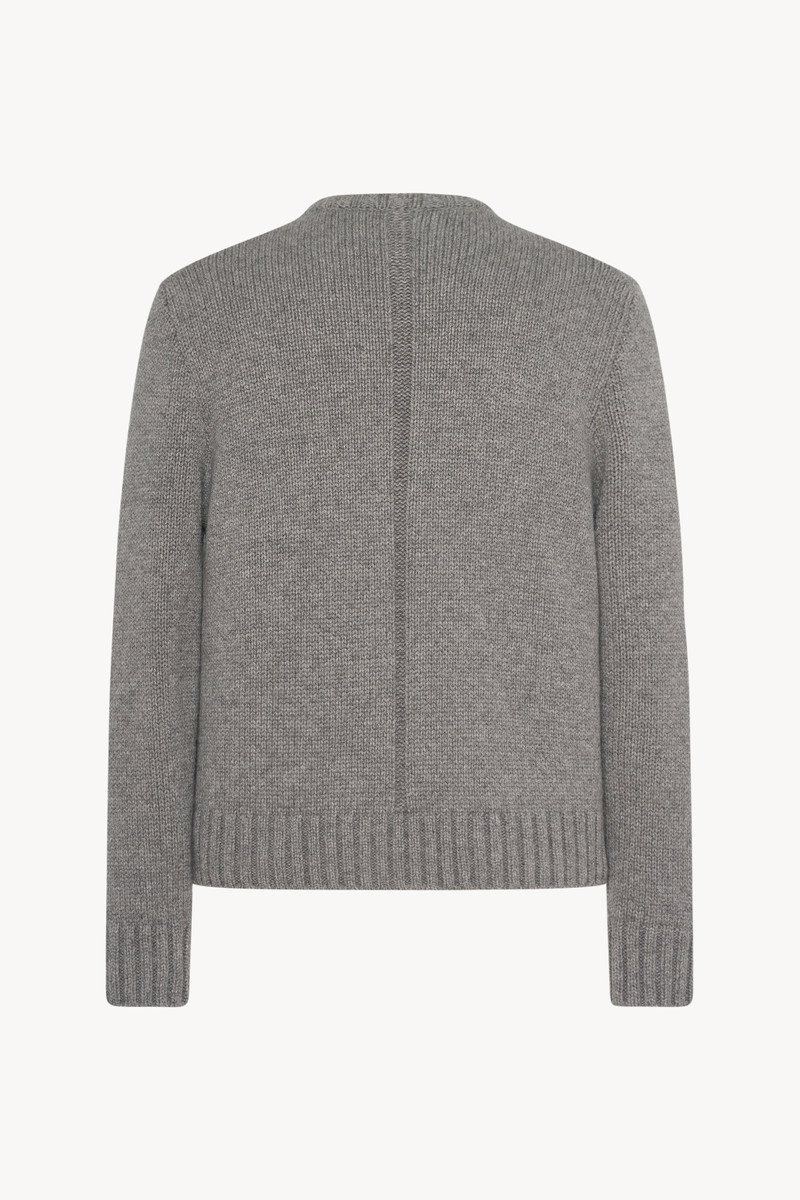 The Row Benji Crewneck in Cashmere outlook