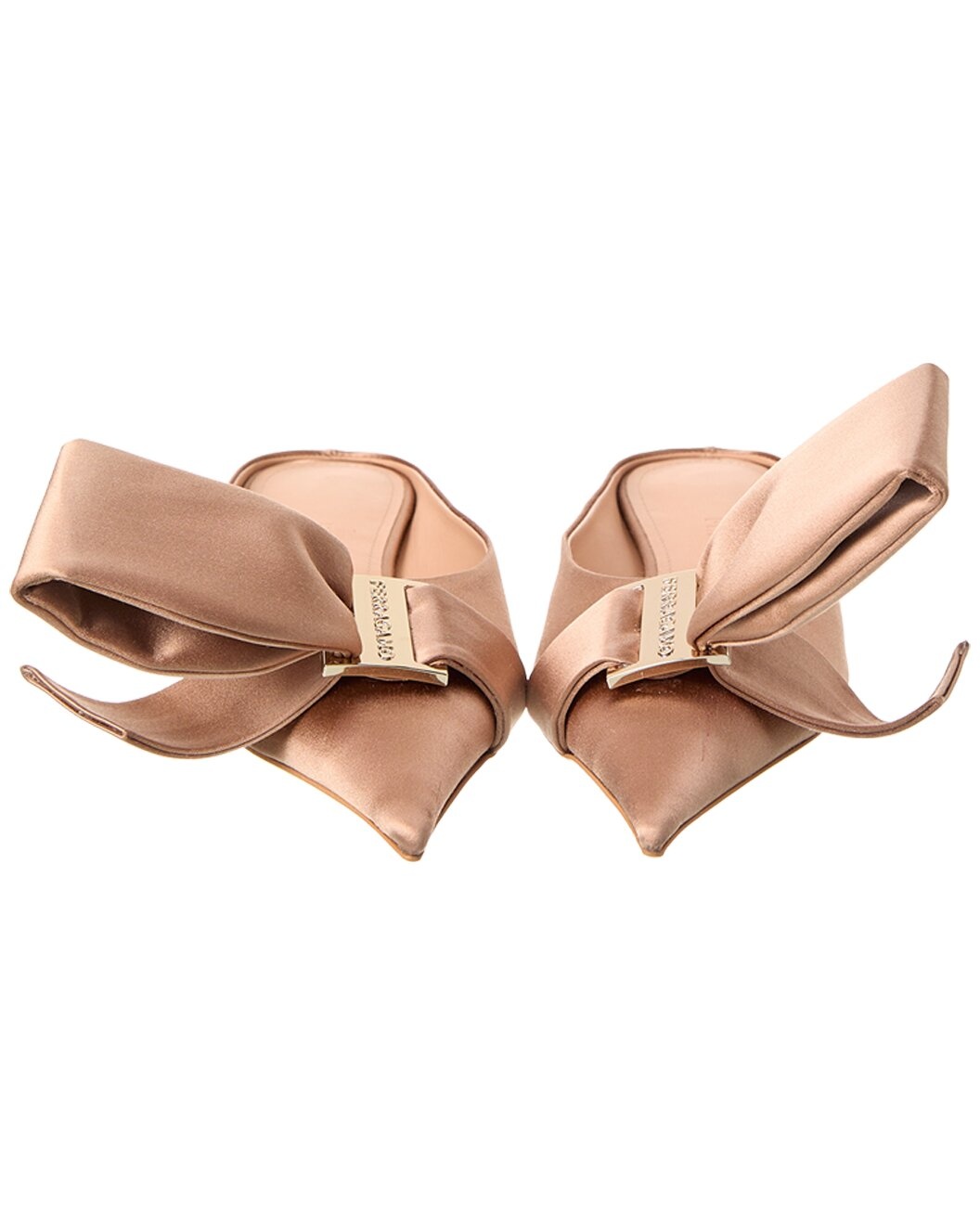 Ferragamo Emii T Satin Flat - 5