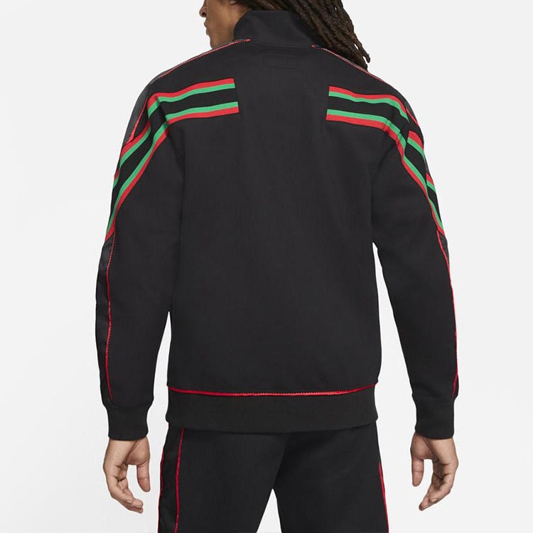 Air Jordan x why not ? x FACETASM mid-length Jacket US Edition 'Black Red' DC4638-010 - 4
