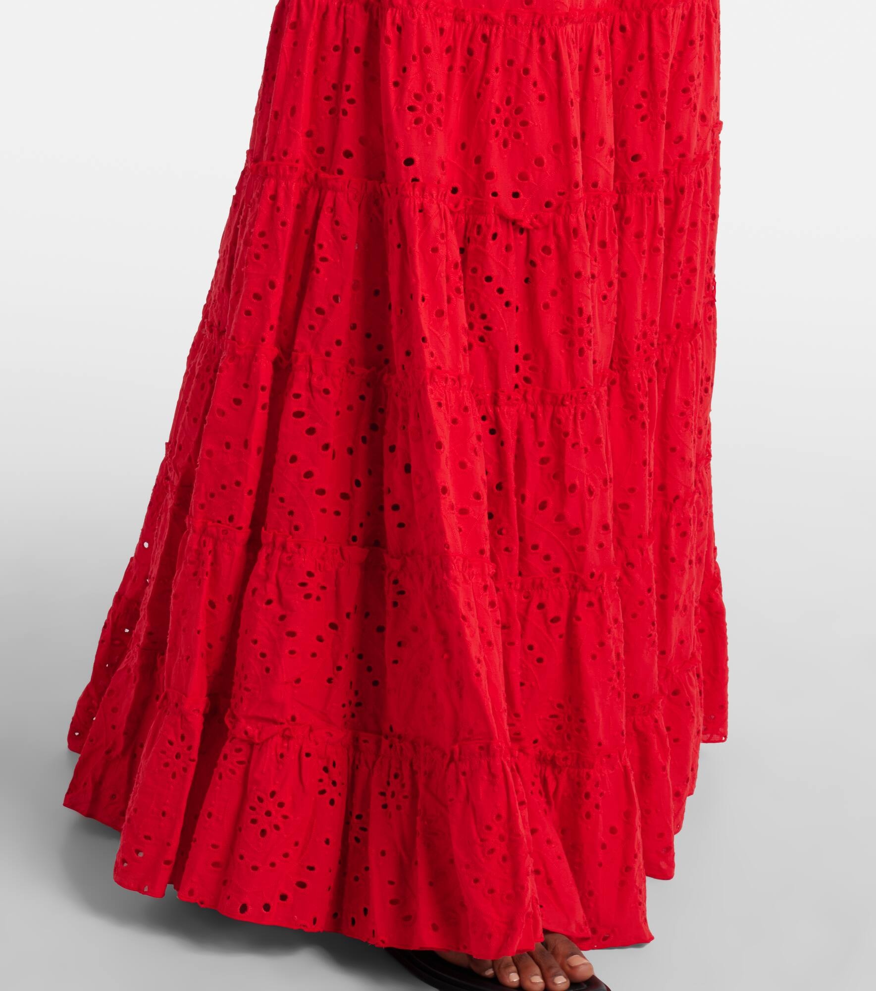 Soledad floral cotton maxi dress - 5