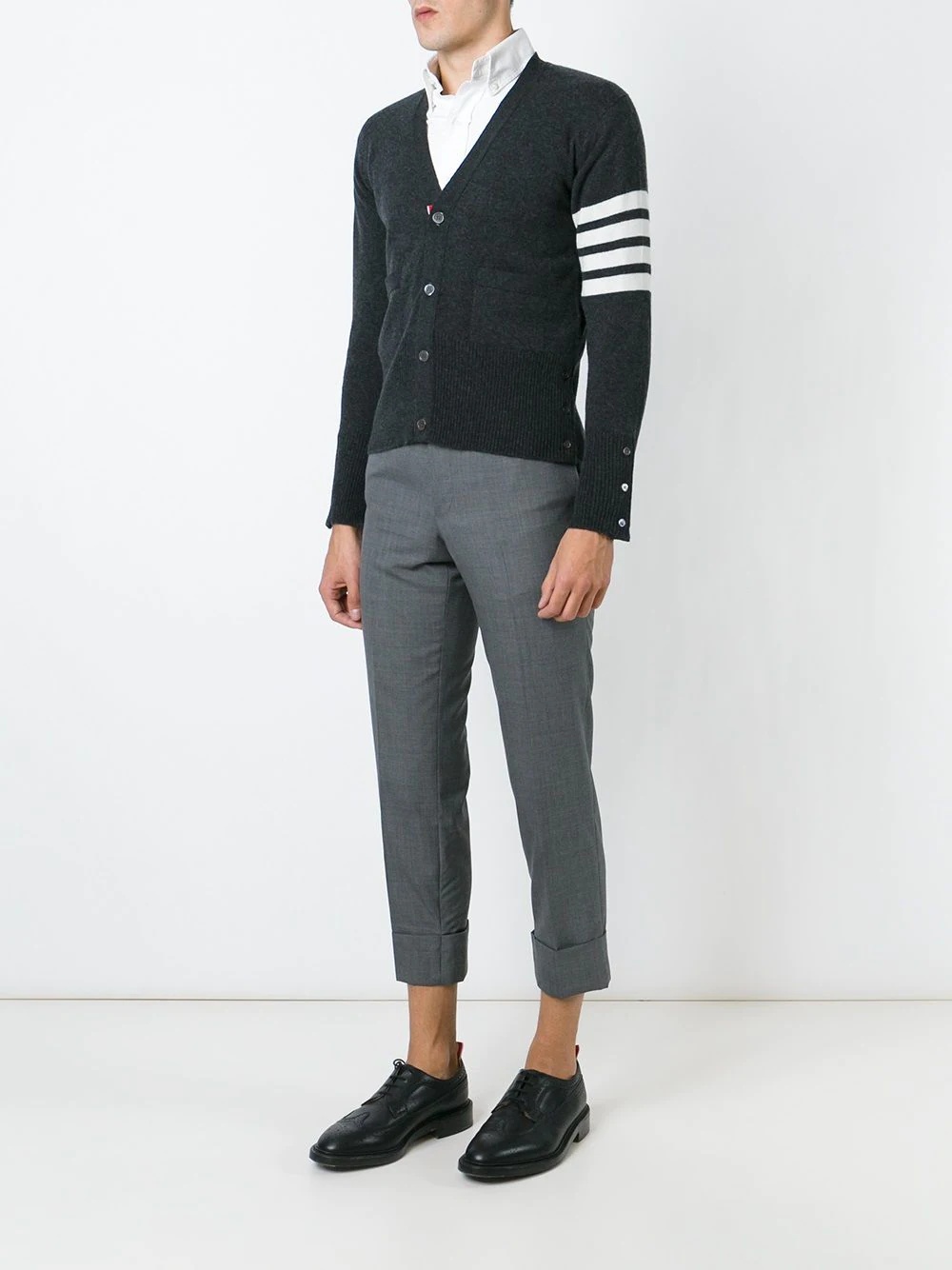 4-Bar Cashmere Cardigan - 3