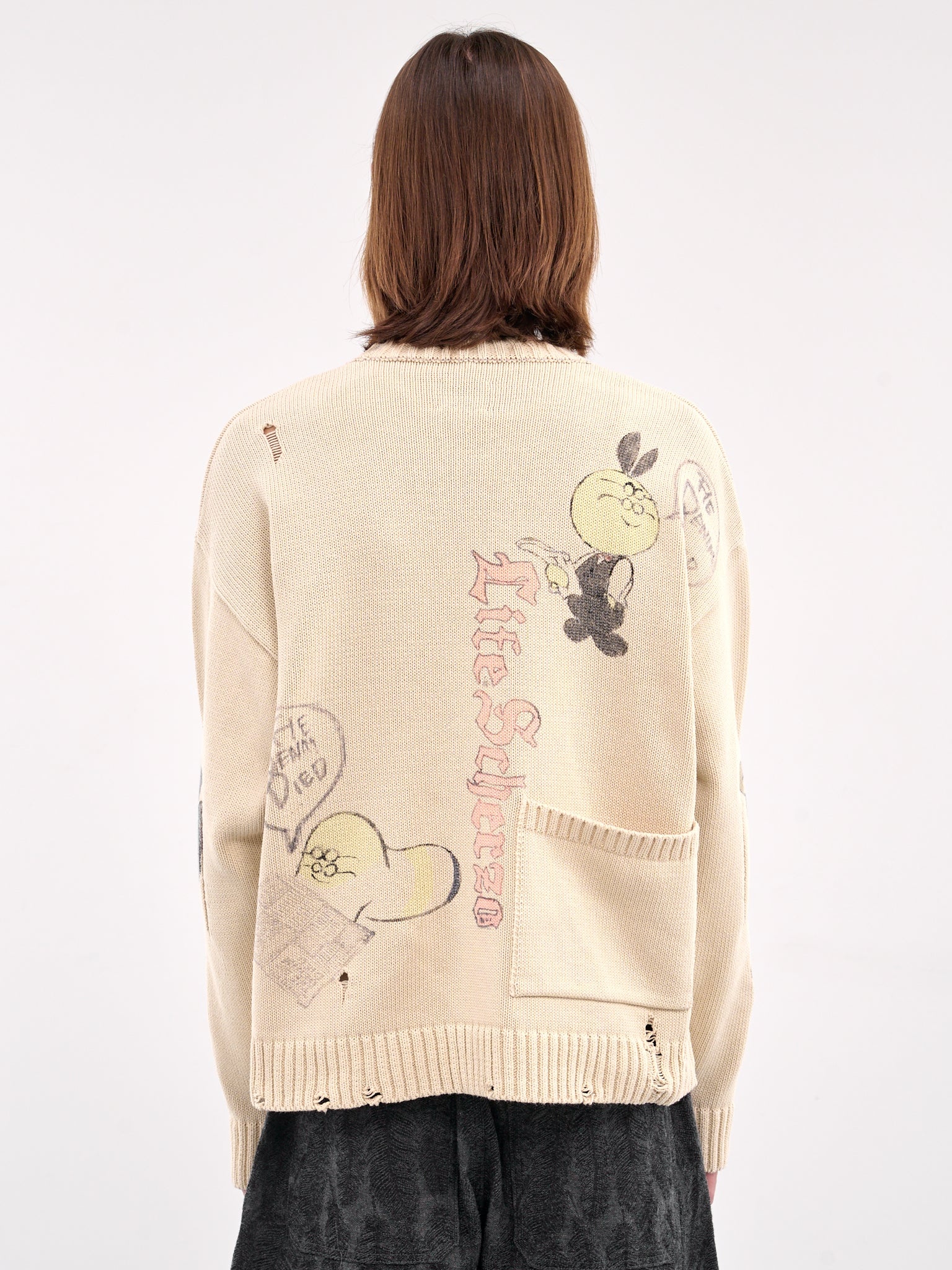 Memorial Paint 5G Knit Sweater - 3