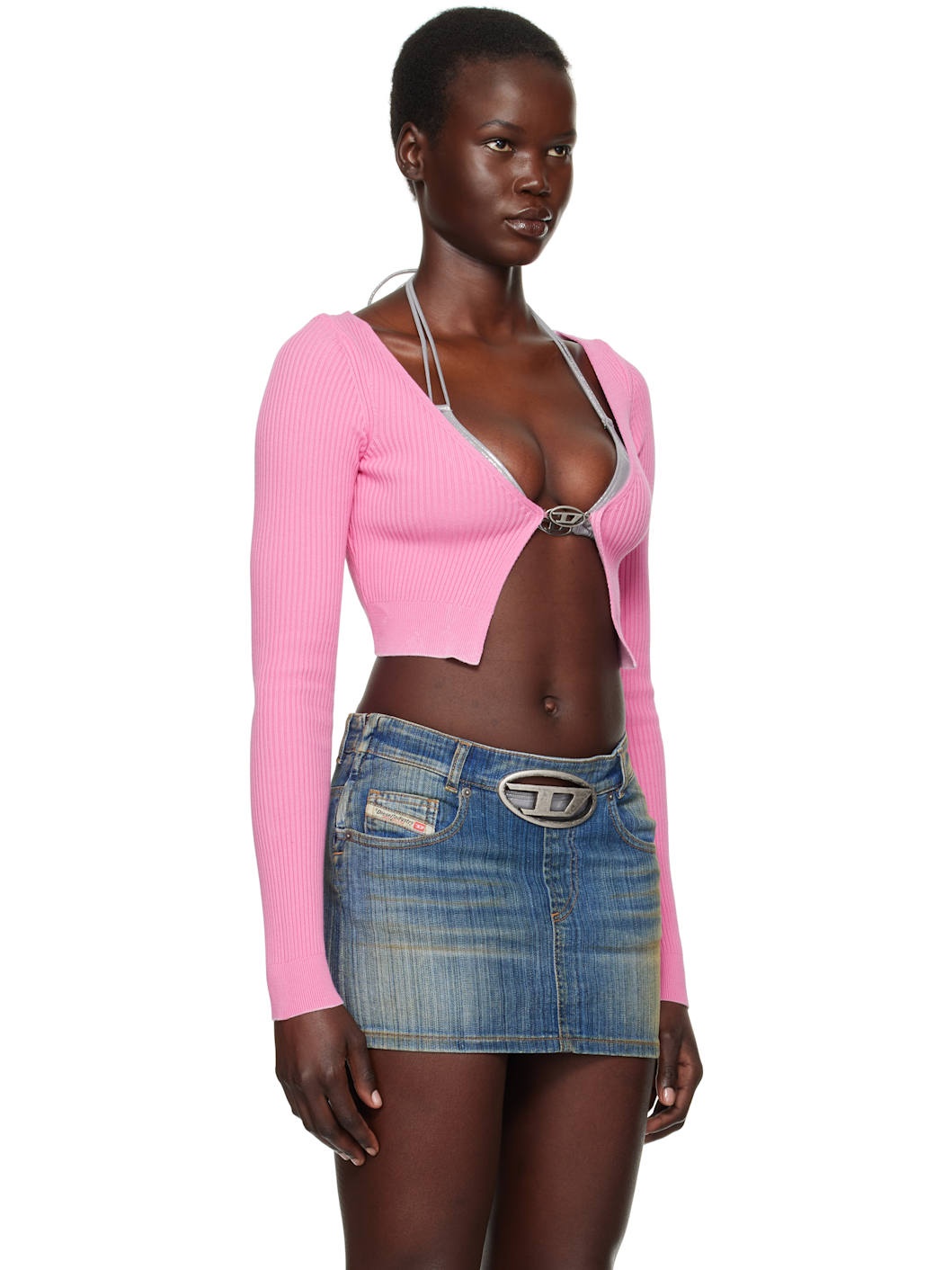 Pink M-Latina Cardigan - 2