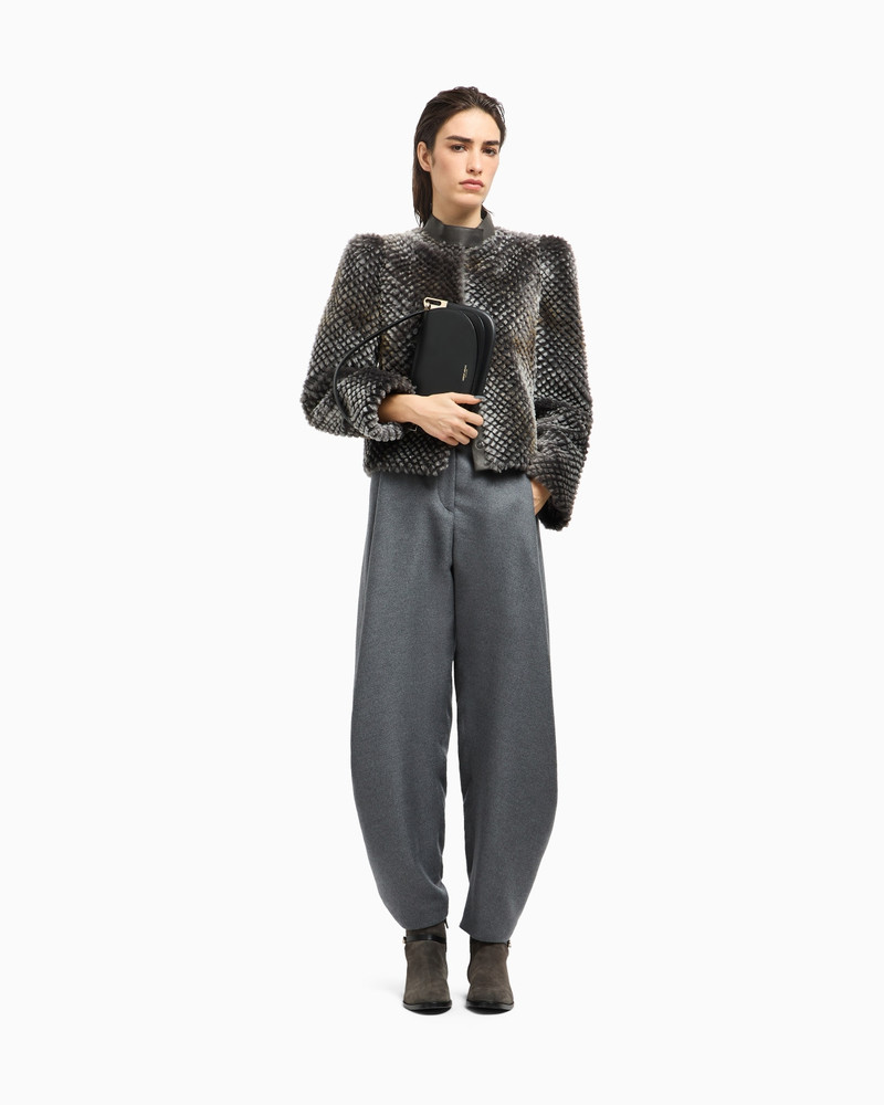 CHINÉ-EFFECT JERSEY JUMPER 2