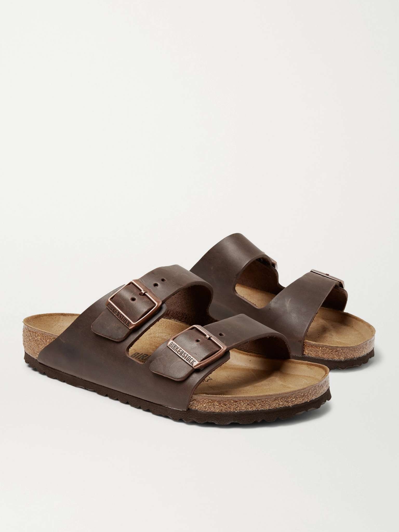 Arizona Oiled-Leather Sandals - 3