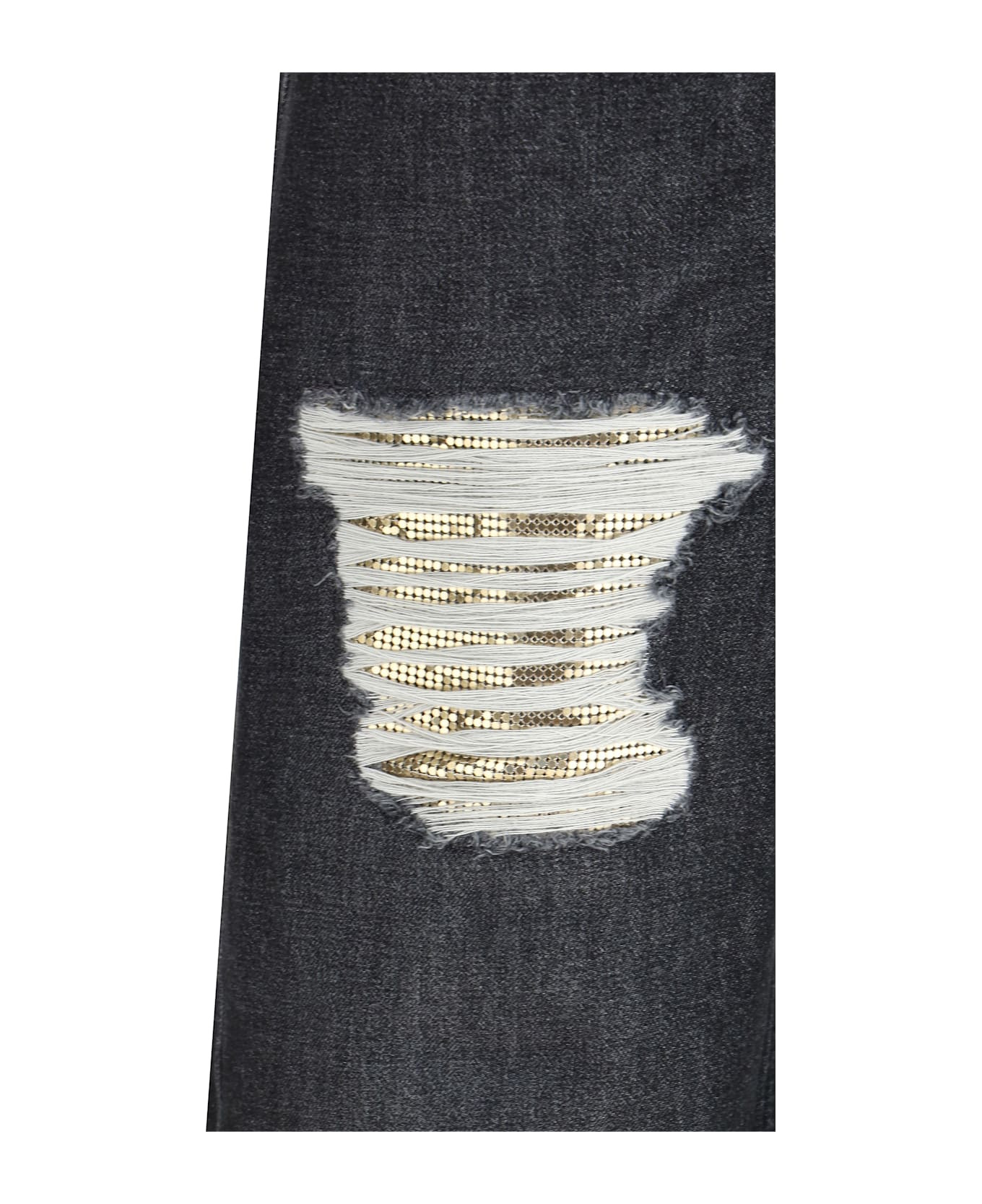Cut-out Detail Jeans - 3