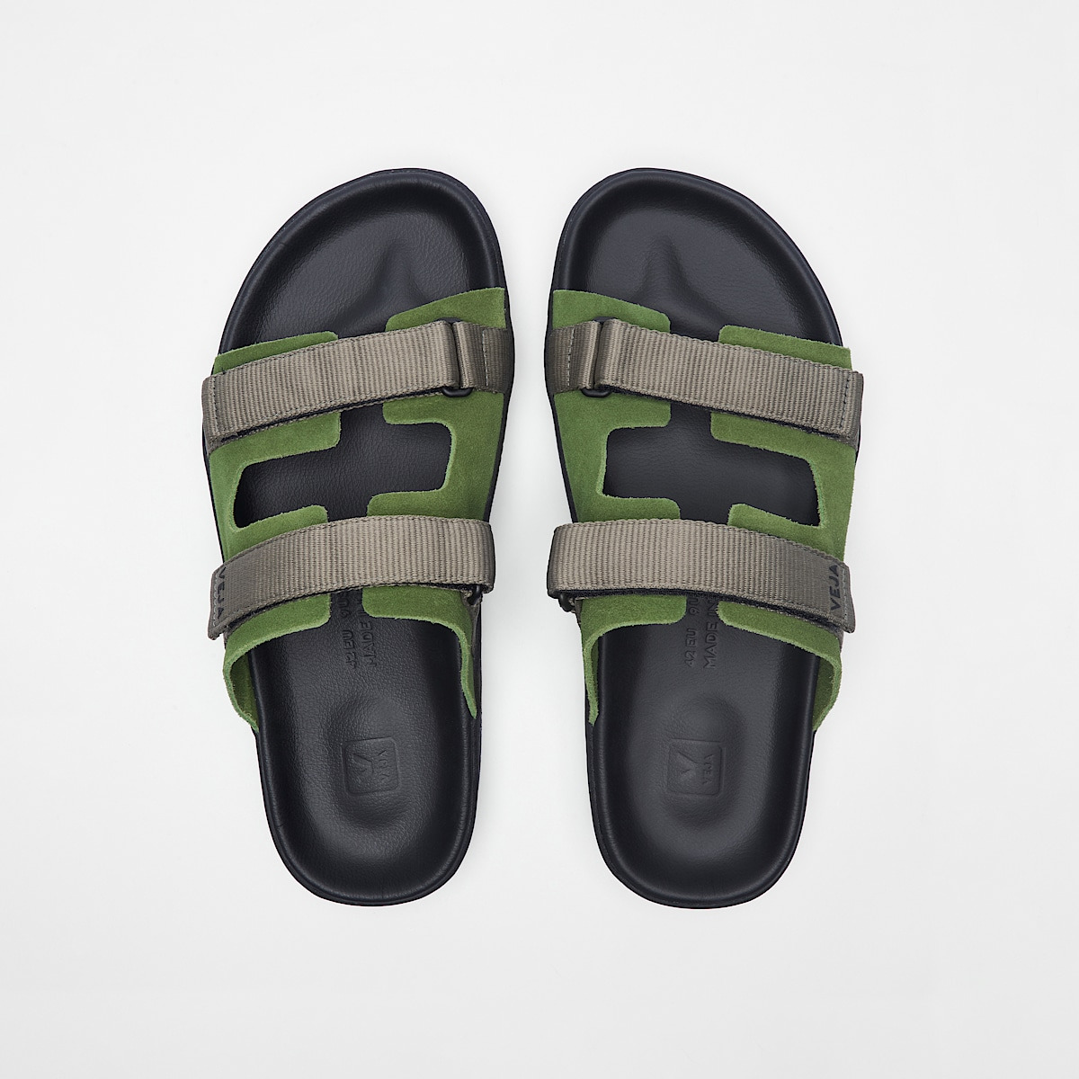 ARPOADOR SUEDE MILITAR KAKI BLACK - 2