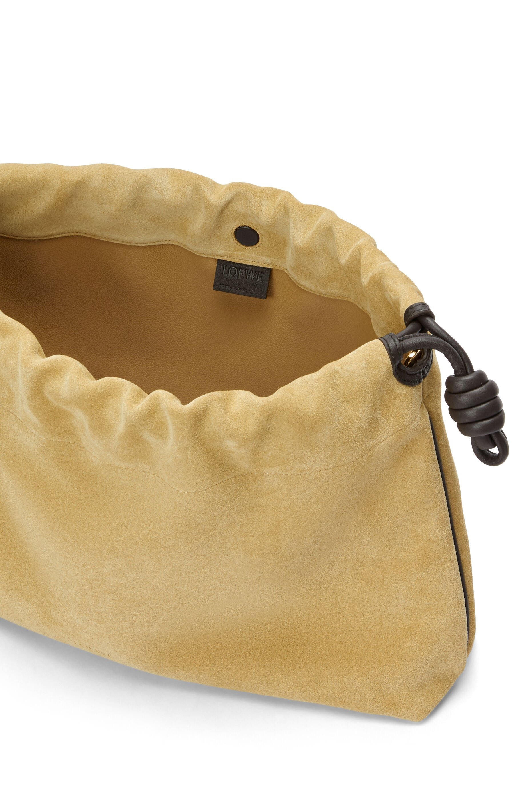Large Flamenco purse in suede calfskin - 11