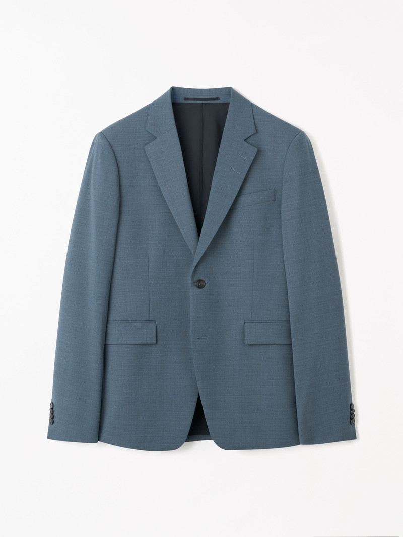 Justin Slim-Fit Wool Jacket 1