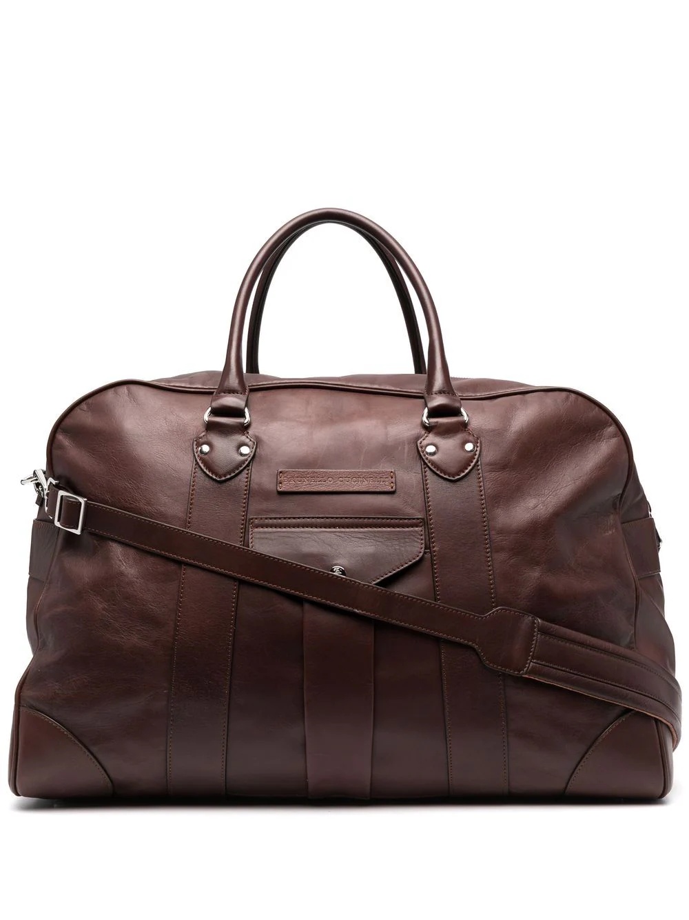 logo-embossed holdall - 1