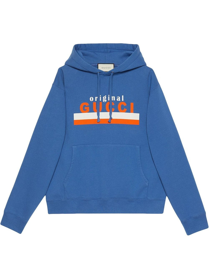Original Gucci printed hoodie - 1