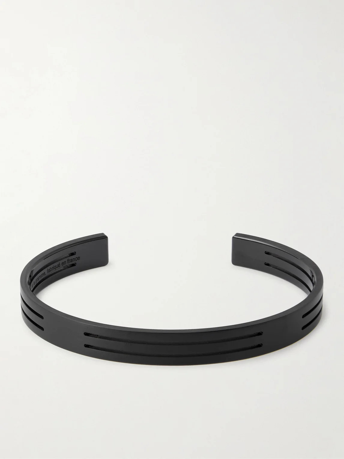 8g Punched Ribbon Recycled-Titanium Cuff - 1