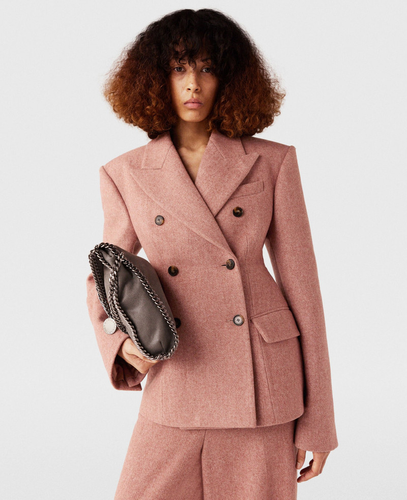 Stella McCartney Double Breasted Moulded Blazer outlook