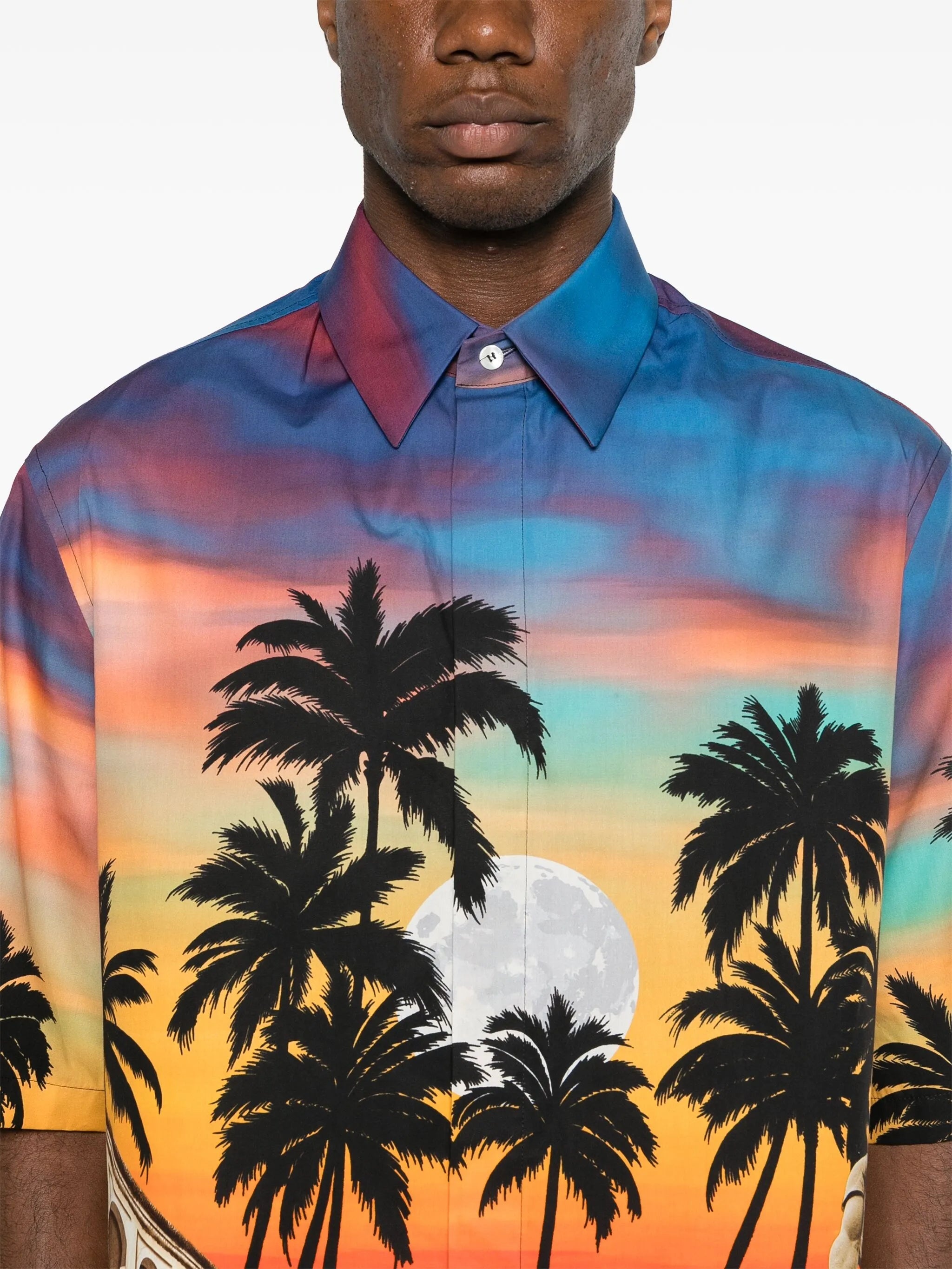 Graphic-print Poplin Shirt - 3
