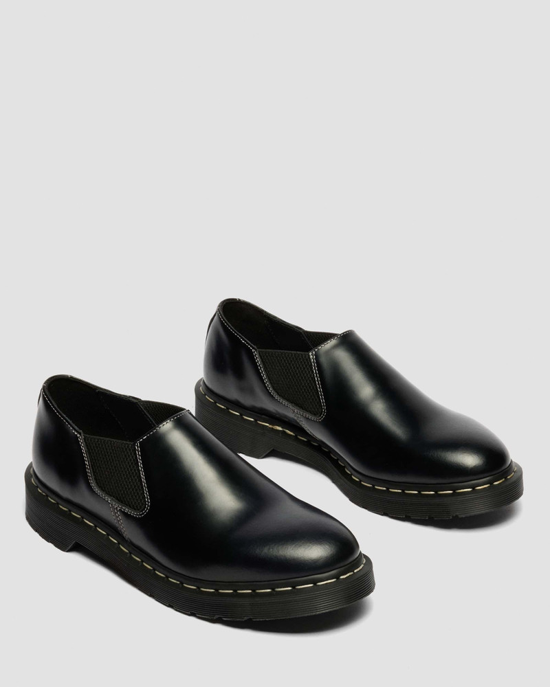 LOUIS Smooth Leather Slip On Shoes 8