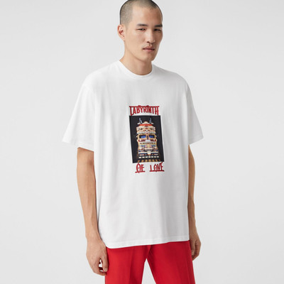 Burberry Photo Print Cotton T-shirt outlook