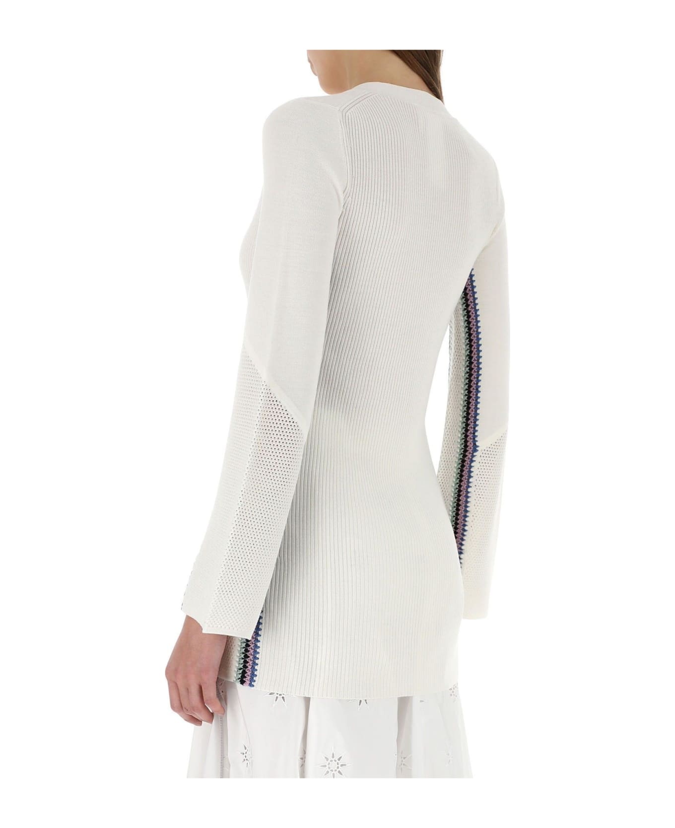 Ivory Wool Cardigan - 4