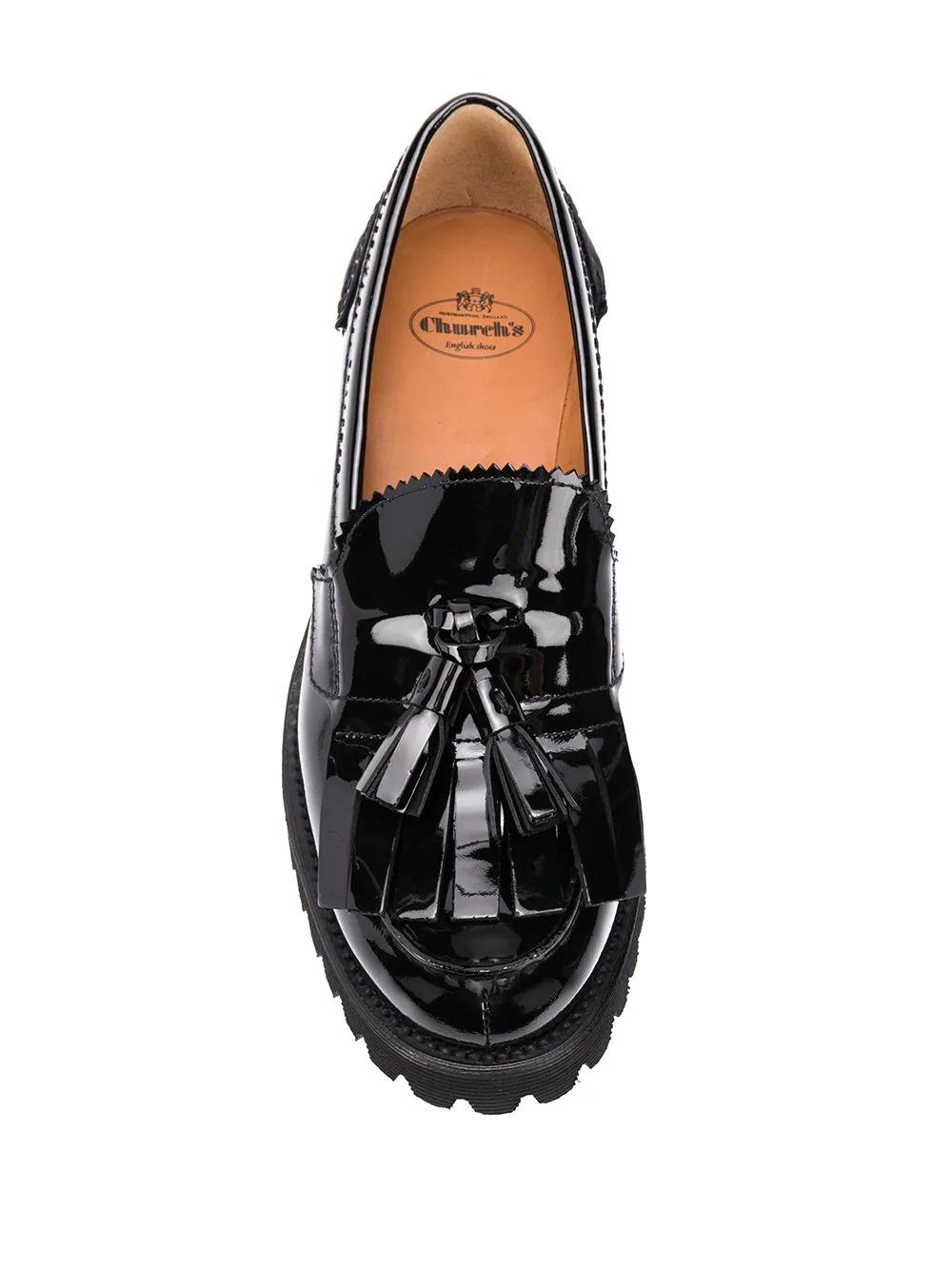 tassel platform loafers - 4