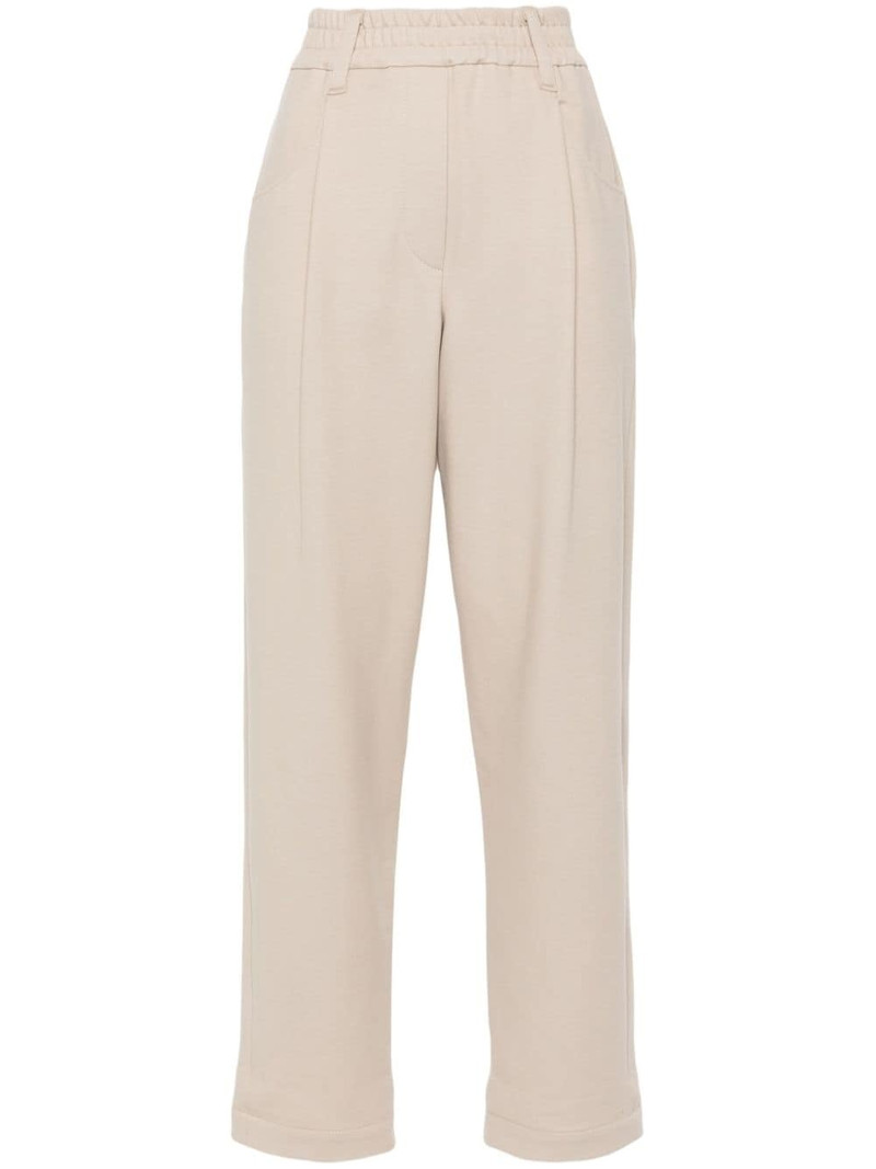 cropped tapered track pants 1