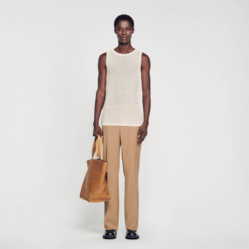 Sandro Knit vest top outlook