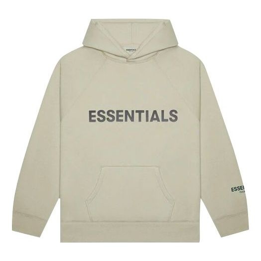 Fear of God Essentials FW20 Logo Hoodie 'Moss' 192250500206245 - 1