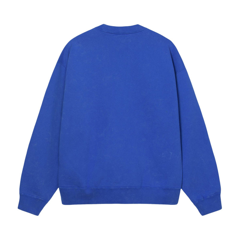 Stüssy Stussy x Nike Fleece Crew 'Blue' outlook