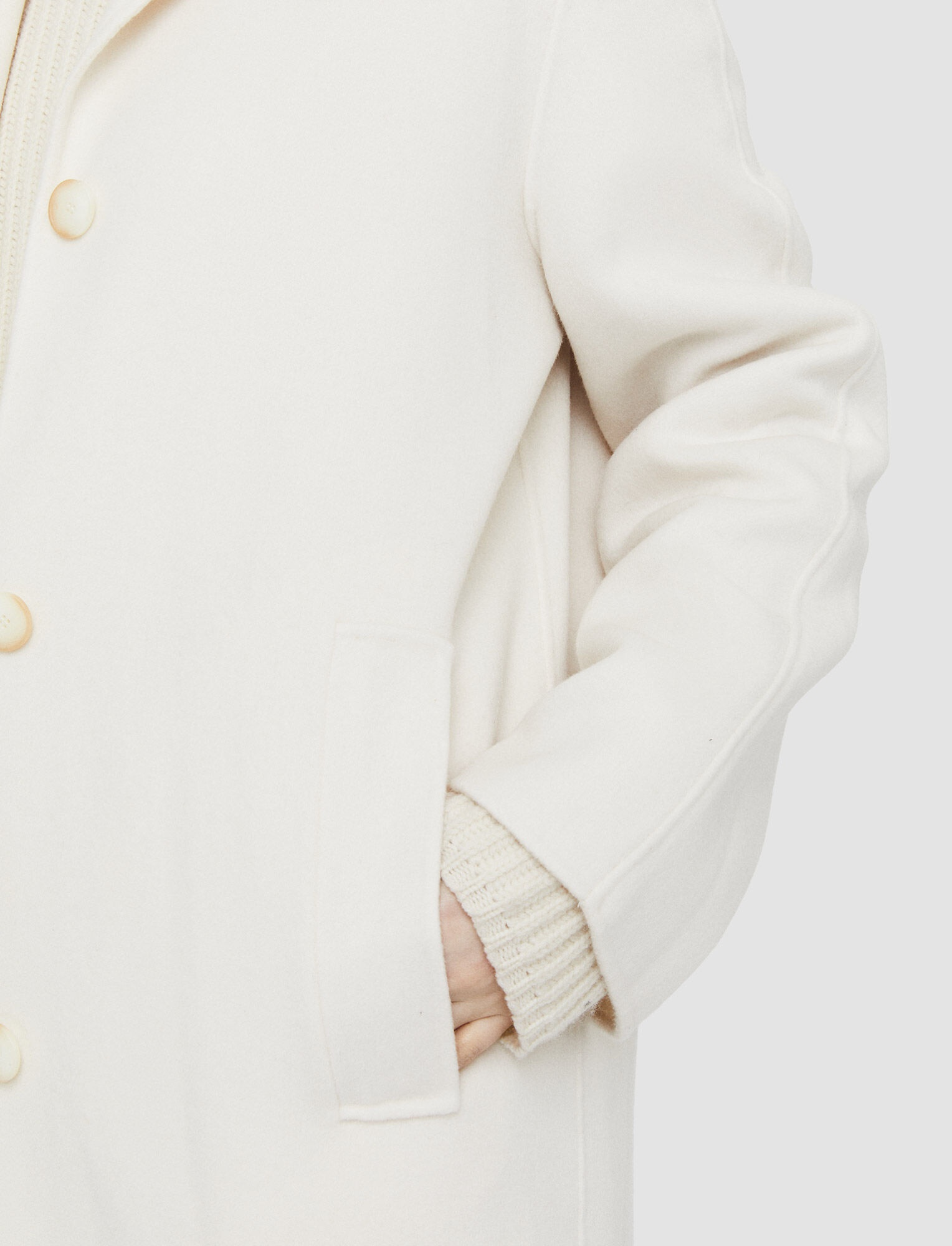 Double Face Cashmere Caia Coat - 5