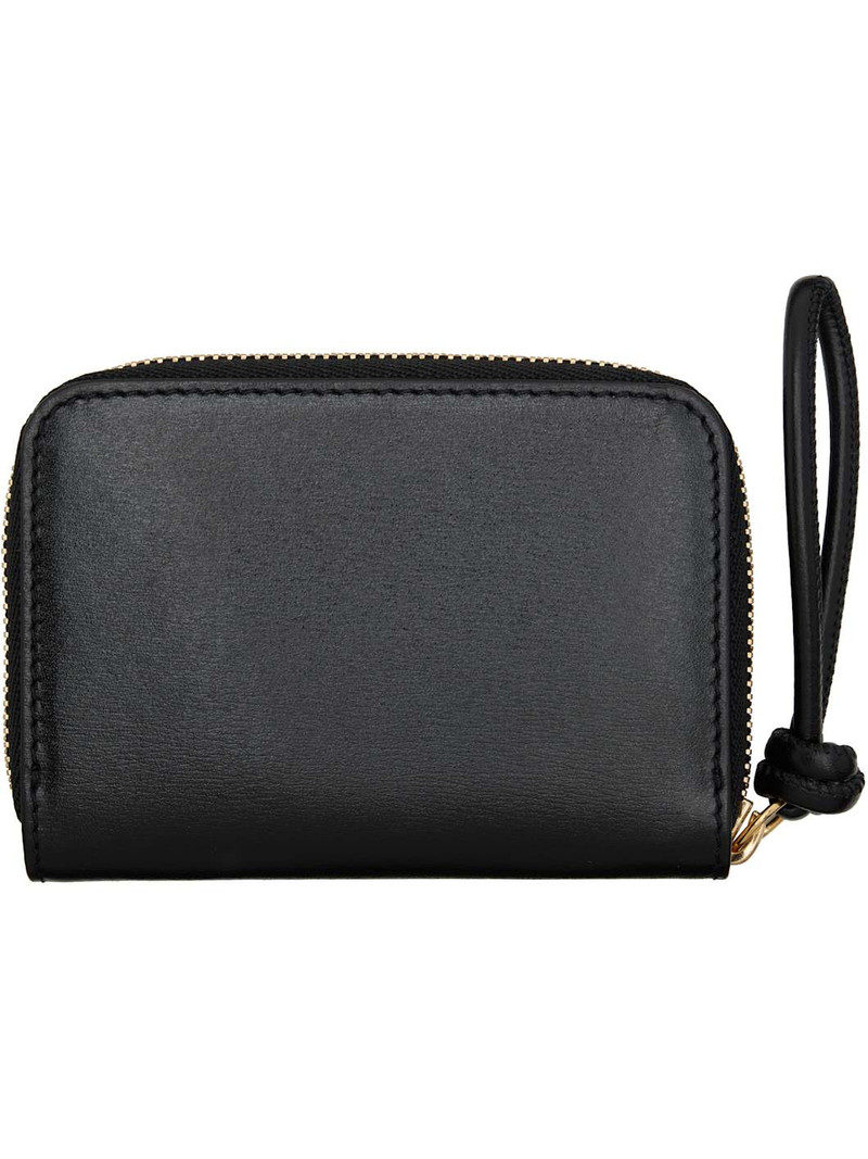 Jil Sander Black Giro Small Coin Pouch outlook