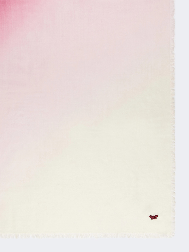 WEEKEND Max Mara Gradient wool shawl - BORDEAUX outlook