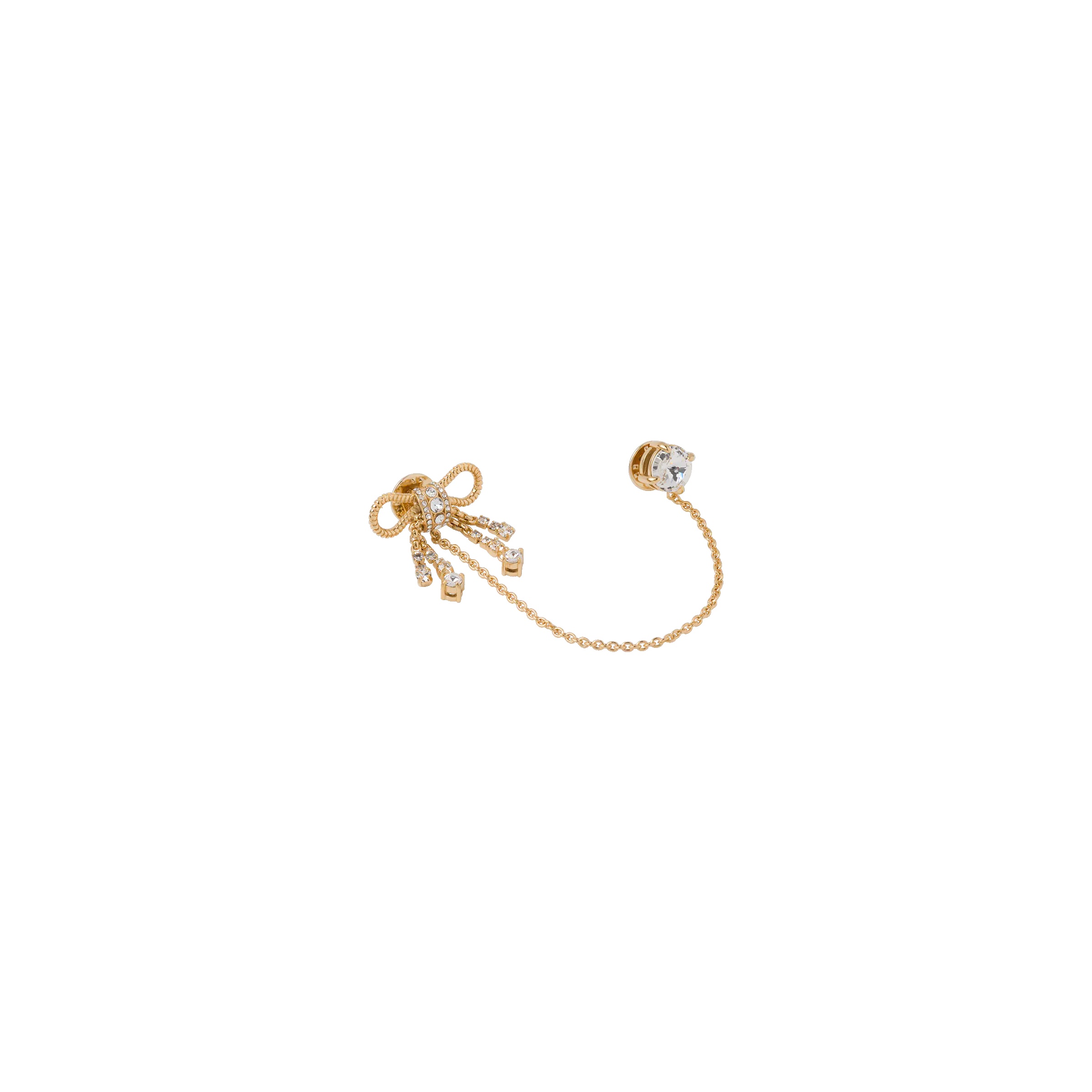 Brooch with crystal pendant - 2