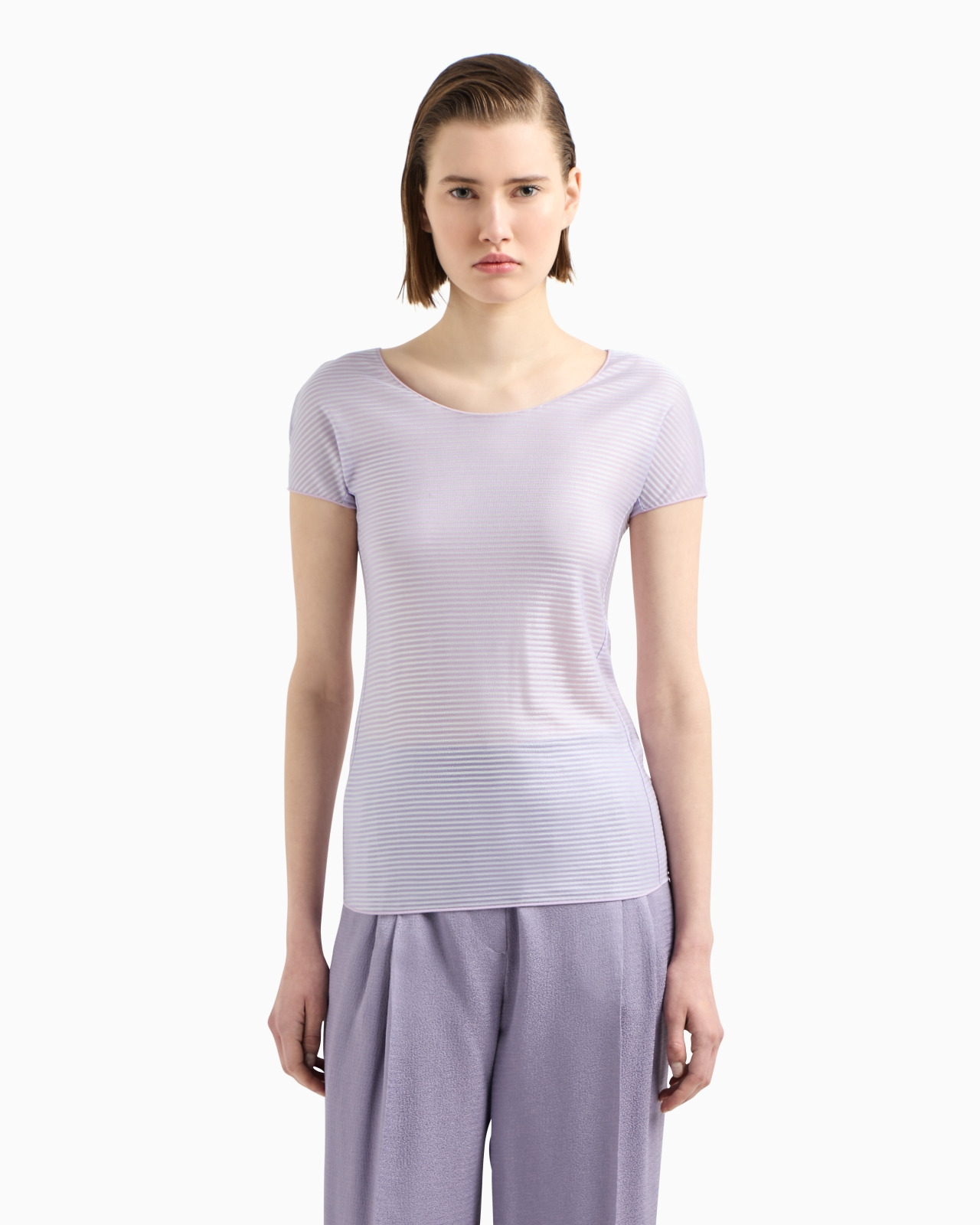 ICON STRIPED LIGHTWEIGHT JERSEY JUMPER - 4
