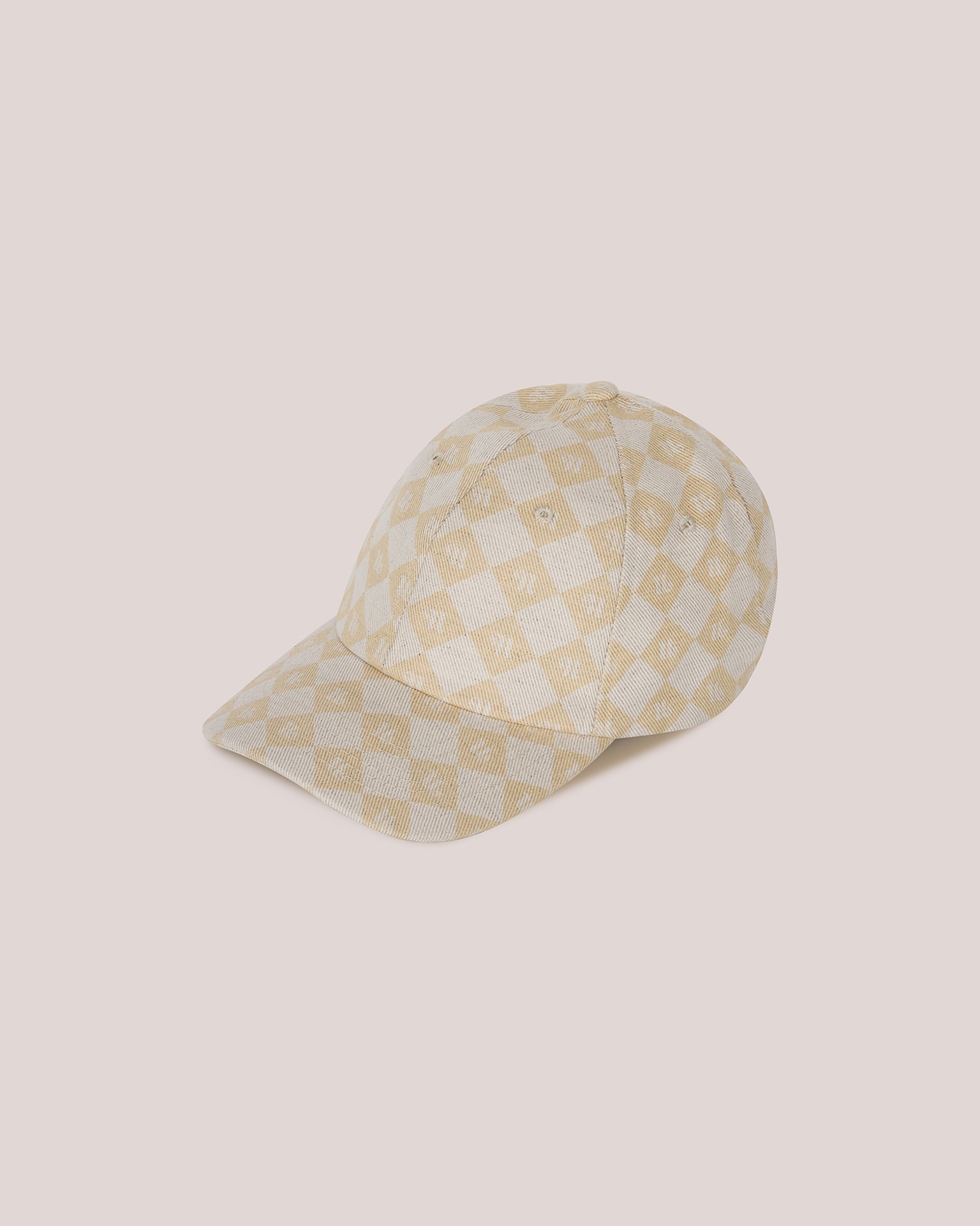 AMOY - Logo baseball cap - Diamond check - 1