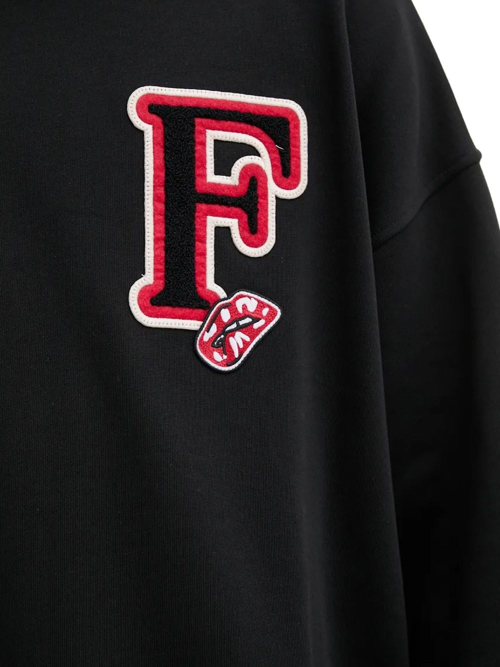 logo-embroidered sweatshirt - 4