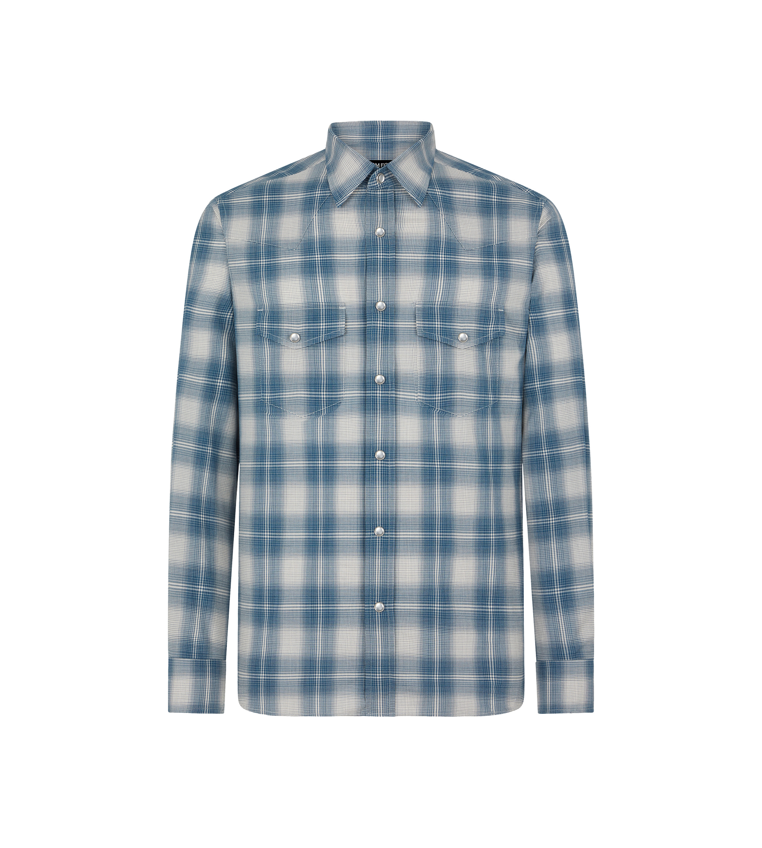 DEGRADE CHECK WESTERN SHIRT - 1