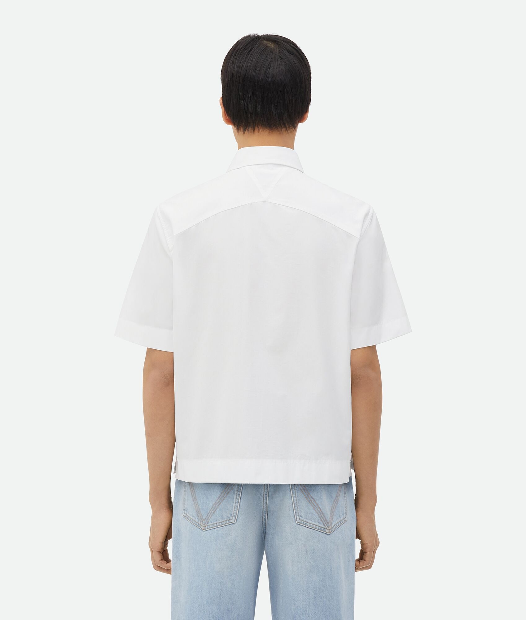 Relaxed Fit Short-Sleeved Cotton Shirt - 3